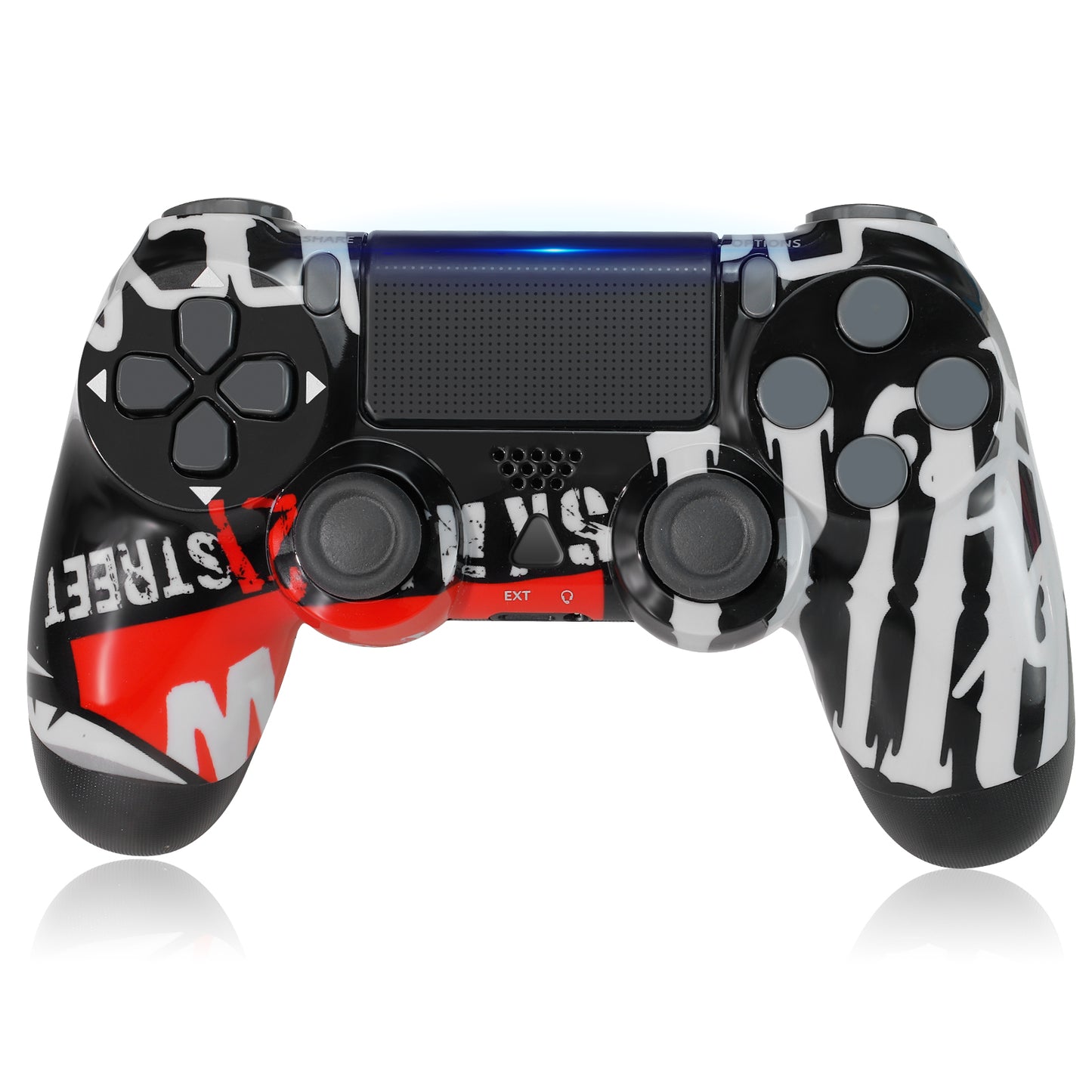 Wireless Game Controller Joystick for PS4/ Slim/Pro Console with Dual Vibration ( Multiple Color)