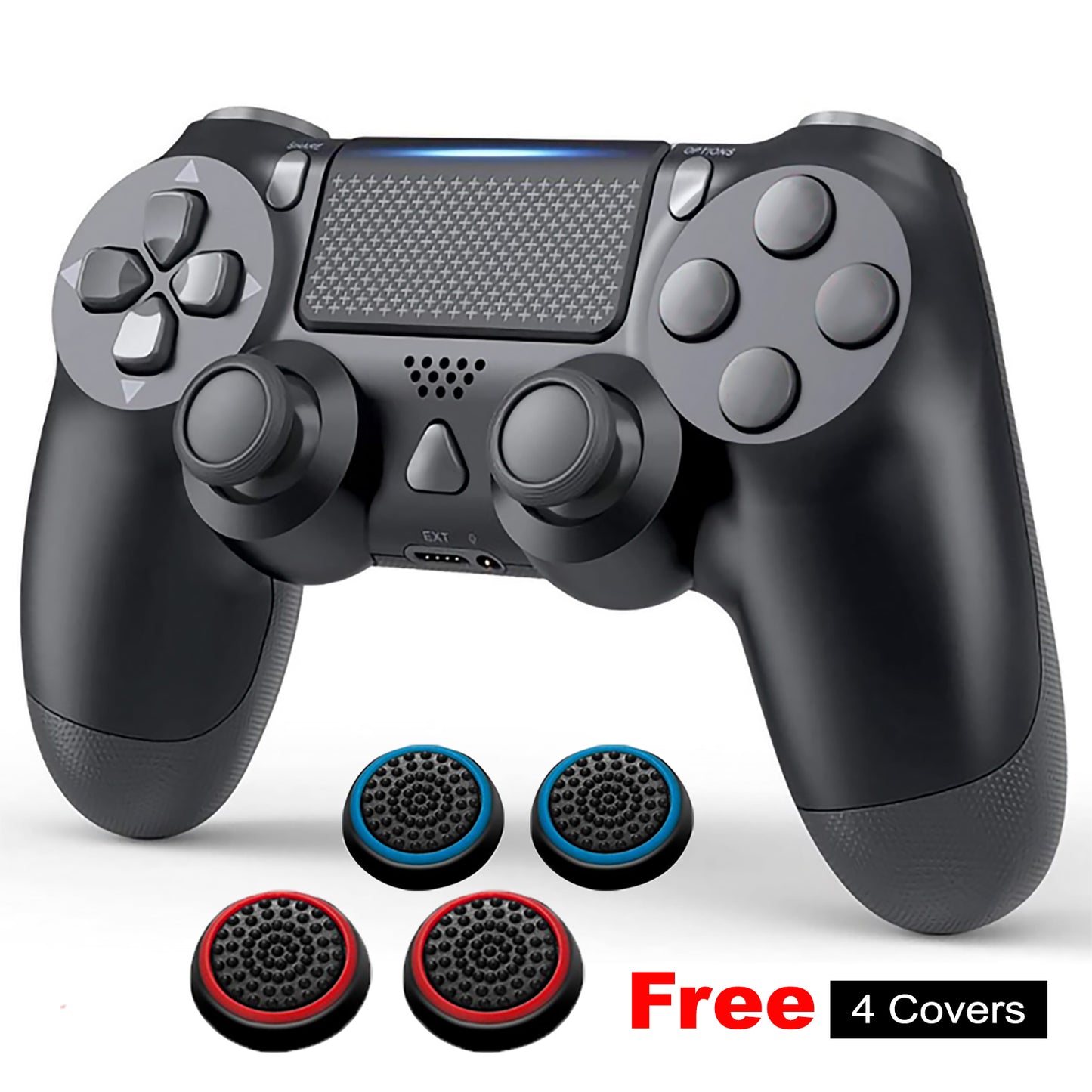 Wireless Game Controller Joystick for PS4/ Slim/Pro Console with Dual Vibration ( Multiple Color)