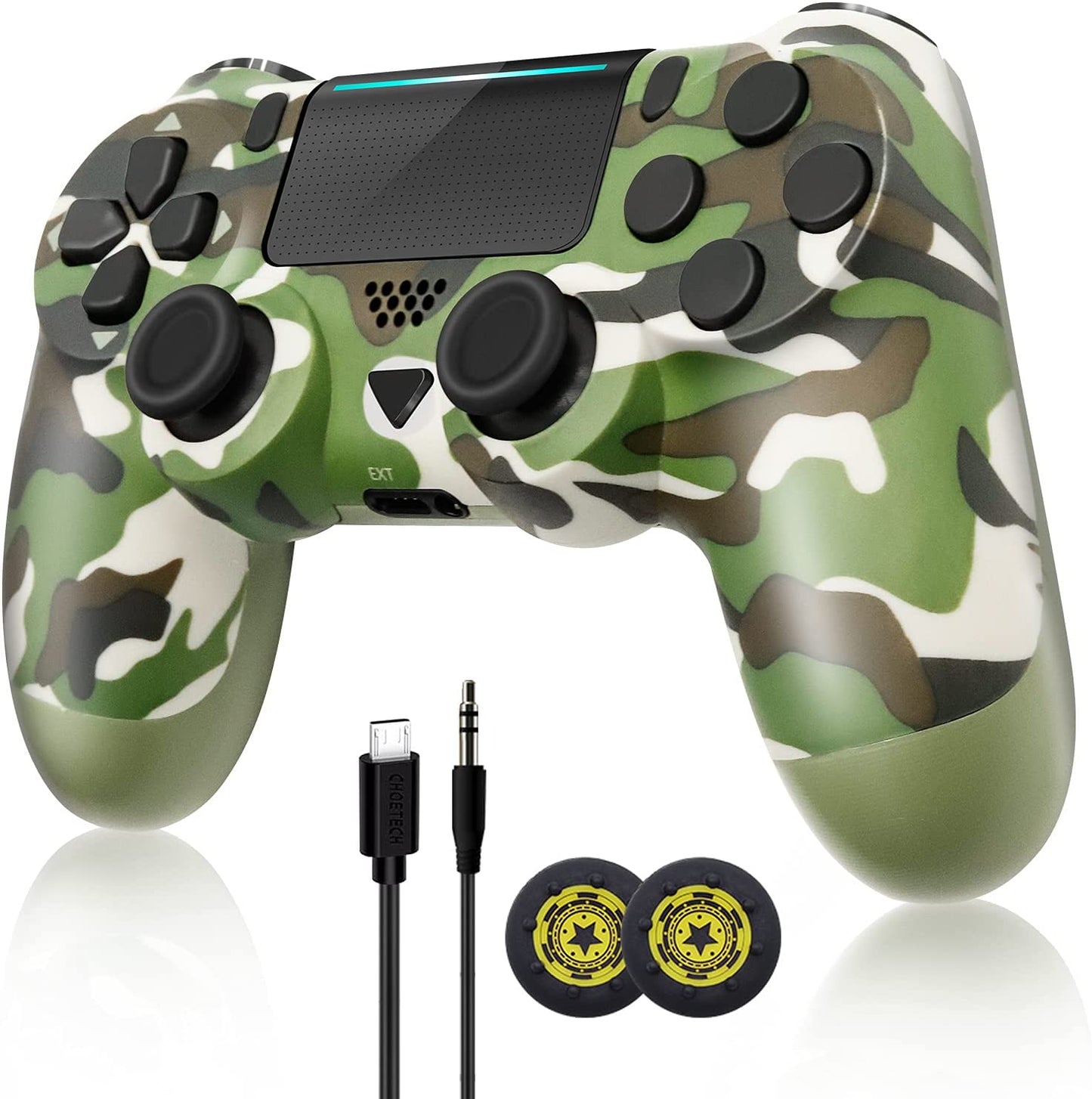 Wireless Game Controller Joystick for PS4/ Slim/Pro Console with Dual Vibration ( Multiple Color)