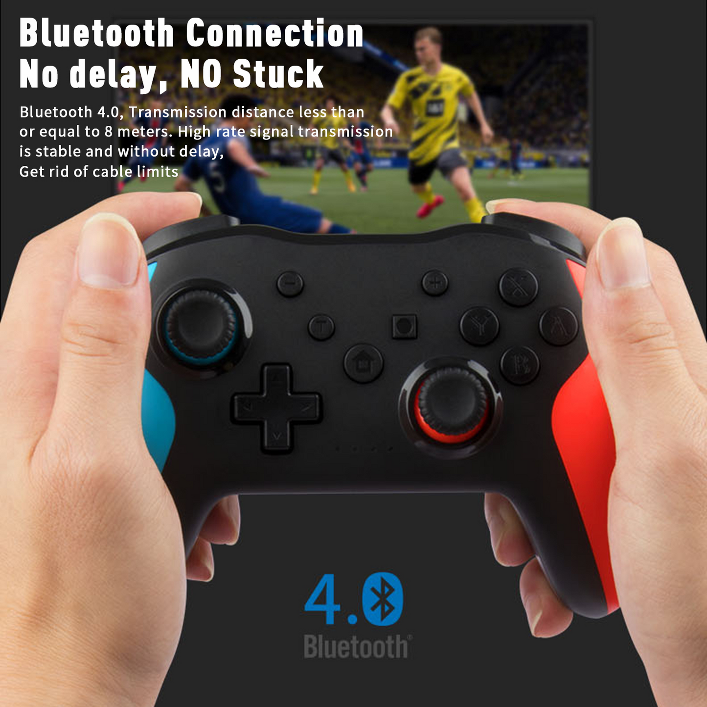 Wireless Pro Controller for Switch/Switch Lite Extra Controllers for Nintendo Switch Controllers with Vibration Motion Control