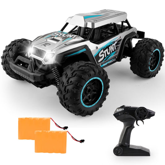 Kids Toys RC Cars Monster Truck 1:14 Remote Control Car 20+MPH 4WD 2.4GHz Off Road All Terrain Car Toys for 6-12 Years Old Boys with 2 Rechargeable Battery